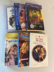 Harlekin Geschenke Romantik/Silhouette Bücher Konvolut 6 - Bild 1 von 5