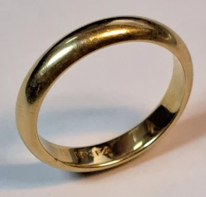 Frederick Goldman Ring 18K Gelbgold Ehering 4,7 Gramm Größe 7 FG - Bild 1 von 6