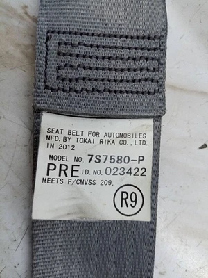 Used Front Right Seat Belt Front fits: 2012 Toyota Prius bucket Prius Plug-in VI Foto 1 de 4