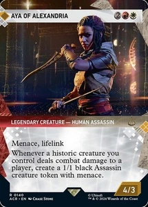 MTG AYA OF ALEXANDRIA 140 FOIL EXC - AYA DI ALESSANDRIA - ACR X EN - MAGIC - Picture 1 of 1
