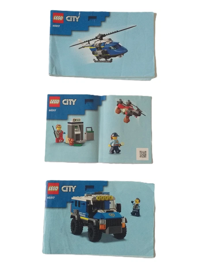 Notice LEGO City :  60317, Course Poursuite / Police Chase  Instruction booklet - Photo 1/4