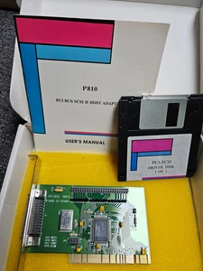 SYSTEM SOLUTIONS PCI BUS SCSI II HOST ADAPTADOR TARJETA COMPLEMENTARIA 02710011 - Imagen 1 de 3