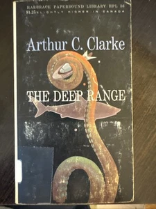 The Deep Range by Arthur C Clarke 1957 Harbrace Paper bound Library - Bild 1 von 4