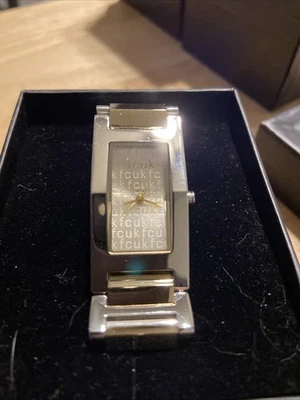 French Connection Gold-Tone Rectangular Women's Watch - Image 1 of 2