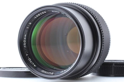 [COMO NUEVO Modelo tardío] Lente Olympus OM-SYSTEM ZUIKO AUTO-T 100 mm F/2 MF de JAPÓN Foto 1 de 4