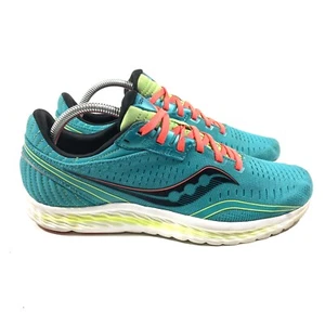 Saucony Womens Kinvara 11 S10551-10 Teal Blue Running Shoes Lace Up Size 10 - Picture 1 of 9