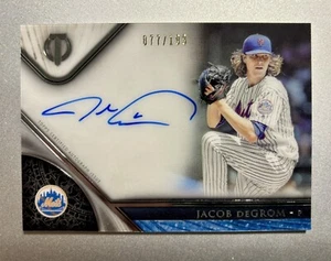 2017 Topps Tribute Jacob DeGrom AUTO /199 - Picture 1 of 3
