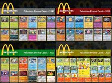 All McDonalds [2017-2023] - Official Holo & Non-Holo Pokemon Cards