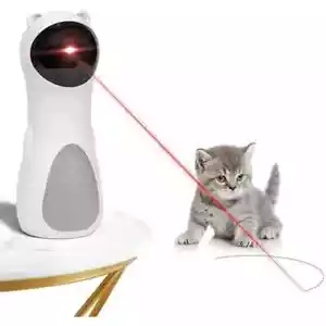 Automatic Cat Toy, Cat Laser Toy Automatic Interactive Cat Toys for Indoor Cats - Picture 1 of 10