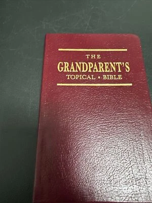 Rare 1988 The Grandparent’s Topical Bible Honor Books with Case NICE Set VTG Foto 1 de 4