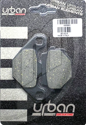 Braking Pastiglie Freno Posteriori Semimetalliche per Kawasaki KX 500 1986 1987 Foto 1 de 3