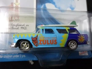 Johnny Lightning Surf Rods ‘55 Chevy Nomad County Line Zulus 1/64 Diecast - Picture 1 of 9