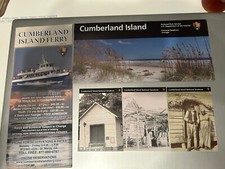 CUMBERLAND ISLAND SEASHORE  Civil War to Rights  TRADING CARD SET of 3  NPS