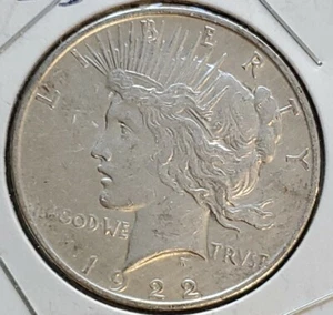 1922 s Peace Dollar 1 oz 90% Silver. Beautiful Coin. Rising in Value. Buy it Now - Picture 1 of 8