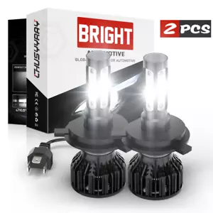 9003 H4 LED Headlights Bulbs High Low Beam For Honda Civic Sedan/Coupe 1992-2003 - Picture 1 of 8