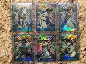 1995 Topps feinster Baseball-Refraktor 6 Karten Set - Bild 1 von 2