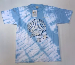 Camiseta De Colección Años 80 Lake Tahoe Estilos de Vida 3D Sea Shell Azul Talla XL EE. UU. Única St: Nueva de Lote Antiguo - Imagen 1 de 9