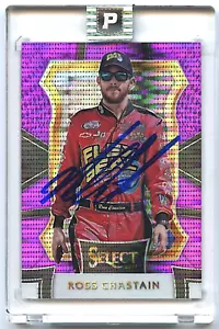 Ross Chastain Signed 2017 Select #81 Purple Pulsar (PA Encapsulated) - Picture 1 of 3