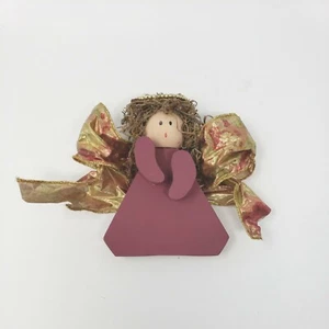 Handgefertigter Holz Engel Weihnachtsschmuck 5 Zoll  - Bild 1 von 5