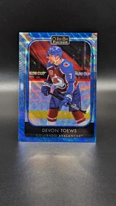 Devon Toews 2021-22 O-Pee-Chee Platinum Blue Surge Parallel #117 Avalanche - Picture 1 of 2
