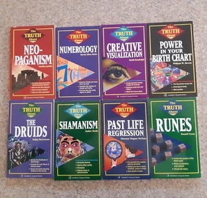 The Truth About 8 Book Lot Vanguard Series Llewellyn Numerology Runes Past Life - Picture 1 of 7
