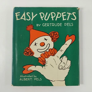 Easy Puppets Making and Using Hand Puppets by Gertrude Pels 1951 - Picture 1 of 13