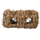 Gerbil Grass Tunnel Spielzeug Stroh gewebt Haustierbedarf Versteck Schlafen