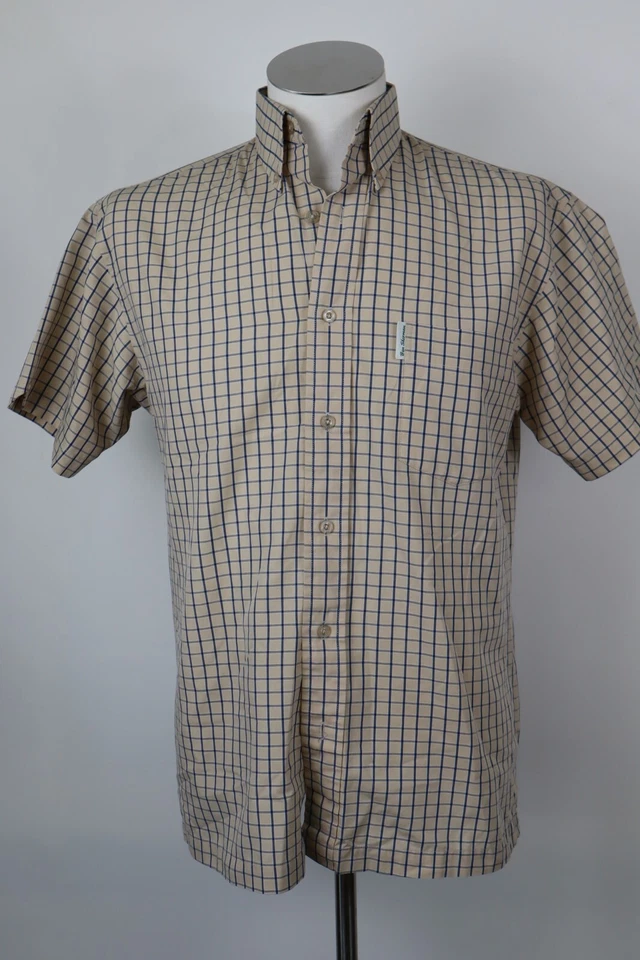 Ben Sherman Camisa Hombre Algodón Talla S Casual Vintage Shirt - Imagen 1 de 4