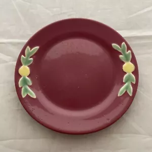 VINTAGE COORS POTTERY ROSEBUD PATTERN 7" Rose DESSERT PLATE - Picture 1 of 8
