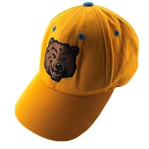 UCLA Bruins Yellow Bear Logo Captivating Headgear Cotton Hook and Loop Hat - Picture 1 of 7