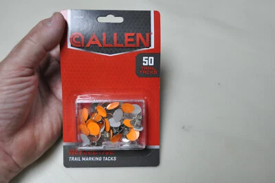 Allen Trail Marking Tacks,Reflective 2-Color 50 Pieces hunting  bowhunting - Image 1 of 3