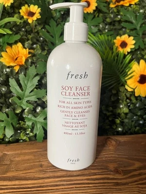 FRESH Soy Face Cleanser 13.5 oz Jumbo Size **NEW/SEALED BOTTLE** - Image 1 of 3