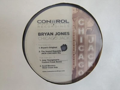 BRYAN JONES - "CHICAGO JACK" / 4 MIXES! / CONTROL RECORDS 2006 - Image 1 of 2