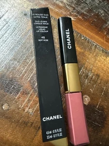 CHANEL le Rouge Duo Ultrawear Liquid 48 Soft Rose - Picture 1 of 4