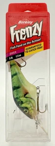 Berkley Frenzy 5' Diver 3/8 oz, 11 g cebo de manivela perca verde descontinuada - nuevo en caja - Imagen 1 de 8