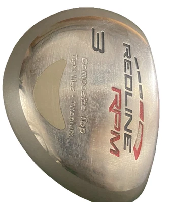 Adams Redline RPM Ti 3 Wood 15* RH Fujikura G75 Stiff Graphite 42.5" New Grip HC - Image 1 of 4