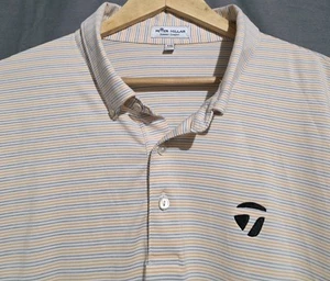 Peter Millar Shirt Herren 2XL Sommer Komfort Stretch Golf Polo Taylormade Logo - Bild 1 von 5