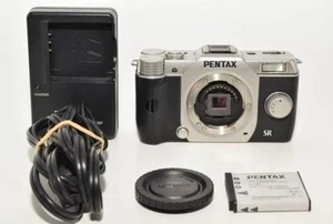 Pentax Q10 mirrorless single-lens camera body silver 5752 Shots From Japan Fedex - Picture 1 of 5