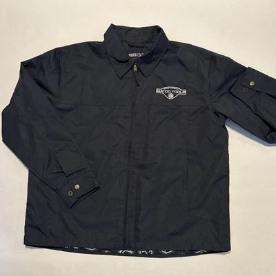 Matco Tools Navy Blue Large Windbreaker “Good As Gold” Unisex Full Zip - Image 1 of 4