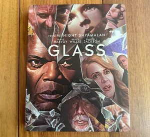 Glass Blu-Ray DVD 2019 2 Disc Target Steelbook Set Shyamalan Classic Film - Picture 1 of 5