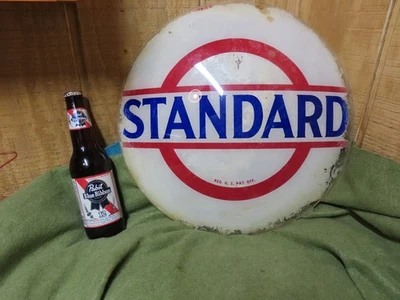 Bomba de gas vibrante estándar de colección globo/lente, 14-7/8", ORIGINAL~AVG/GD🤠GPL12.3.25 Foto 1 de 3