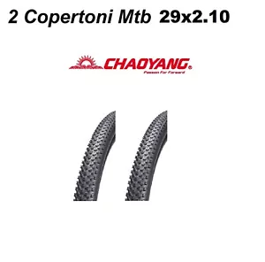 2 Copertoni MTB 29 Bici Mountain Bike 29x2.10 Chaoyang Gomme Bicicletta Pneumati - Foto 1 di 1