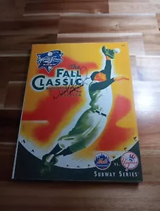 Derek Jeter Autographed 2000 World Series Program Signed World Series MVP - Picture 1 of 6