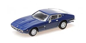1:87 MINICHAMPS Maserati Ghibli Coupe Dark Blue 1969 870123021 - Foto 1 di 2