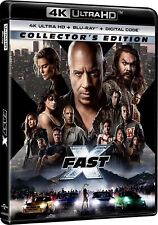 FAST X (4K UHD & Blu-ray discs) W/Slipcover! Vin Diesel, Free Shipping! Mint!