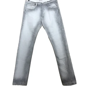 Emerson Fry Jeans Women's Size 28 Frenchie Pant White Gray Shadow Denim - Picture 1 of 10
