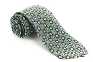 Michelsons New Green Printed Necktie - Picture 1 of 2
