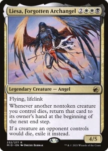 Liesa, Forgotten Archangel #232/277 MTG Innistrad: Midnight Hunt Rare NM/M - Picture 1 of 1