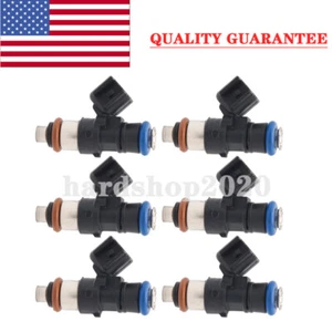 6x Fuel Injectors For 2011-17 Chrysler Dodge Ram Jeep 3.6L 5184085AC 0280158233 - Picture 1 of 9