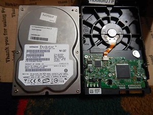 Hitachi DeskStar 80 GB, 7200 RPM SATA, 3.5" (0A33931) Hard Drive 80GB 404024-001 - Picture 1 of 3